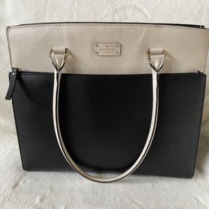 Kate Spade Black and White Tote